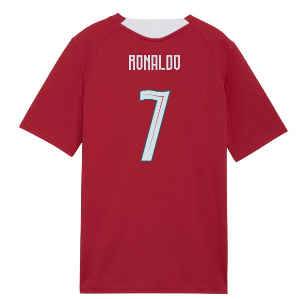 2026-2027 Portugal Training Jersey (Red) - Kids (Ronaldo 7)-SoccerKits Hub | Buy Soccer Jerseys Online
